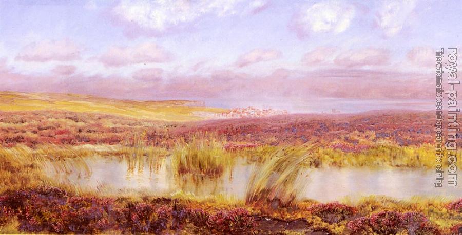 John Brett : A View Of Whitby From The Moors